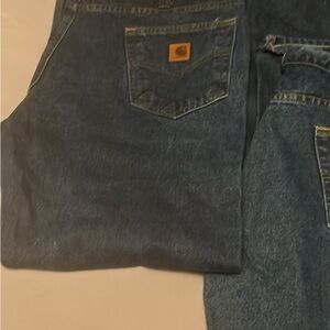 5 pairCarhartt Men's Relaxed Jeans - Dark Blue